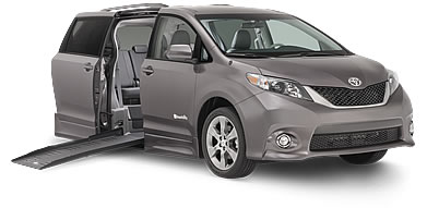 New Toyota Sienna Rampvan